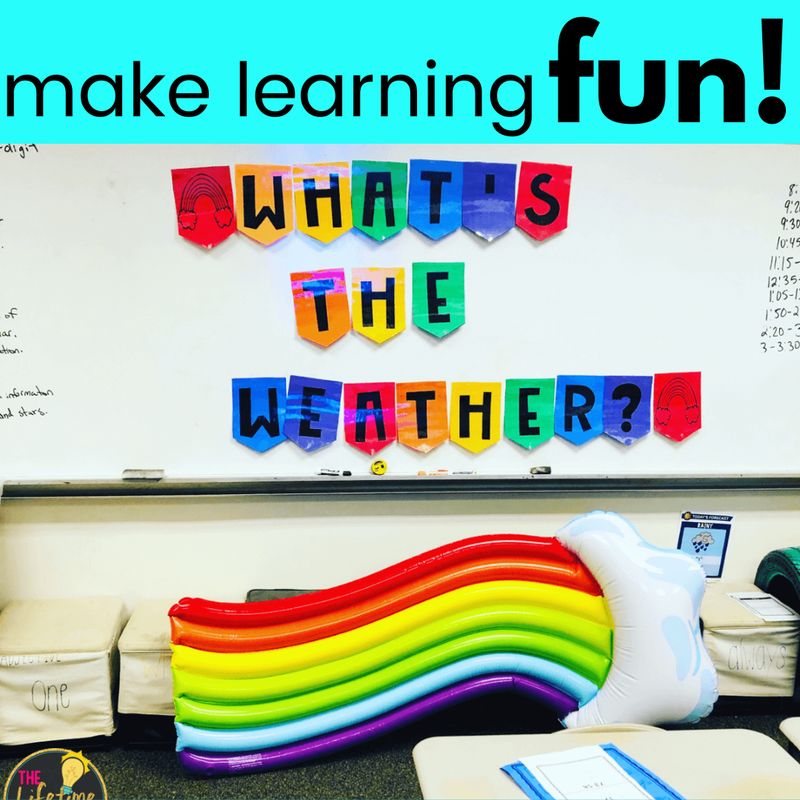 Nonfiction Text Evidence 2nd Grade Weather Room Transformation - Image 3