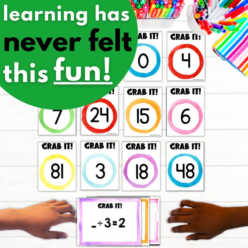 3rd Grade Math Hands On Game Bundle - Image 3
