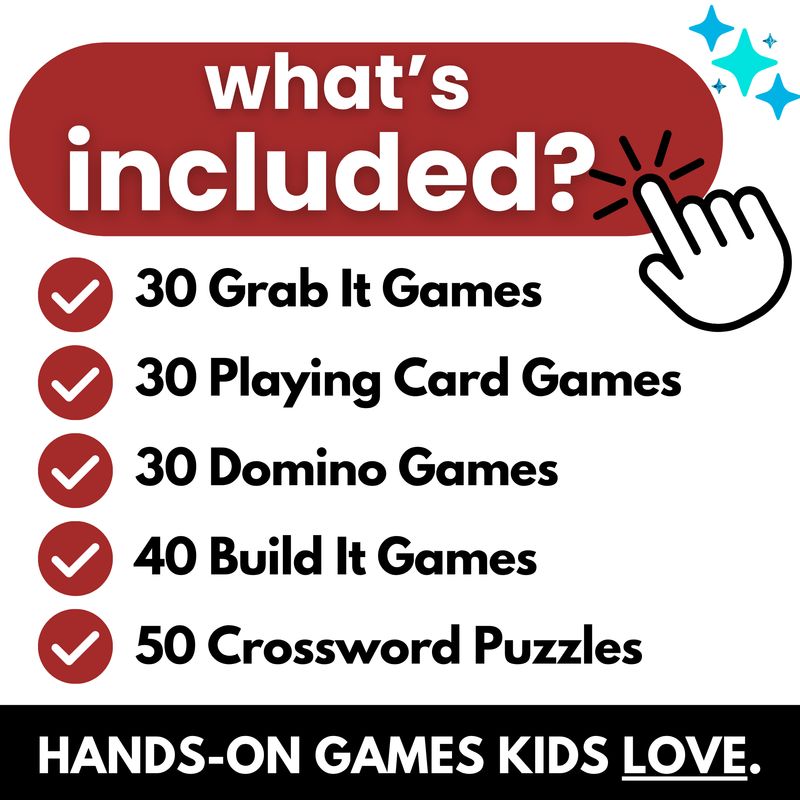 Multiplication and Division Math Facts Hands On Game Bundle - Image 2