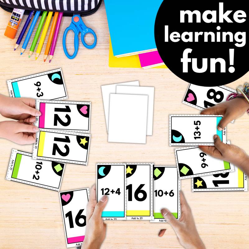 make learning fun with playing card academic games