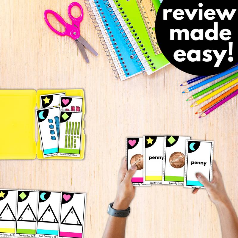 playing cards make review easy