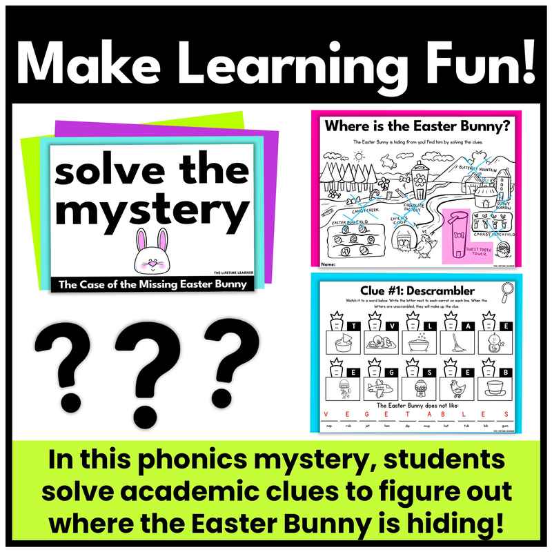Easter Kindergarten Phonics Mystery – Reading Review - Image 2