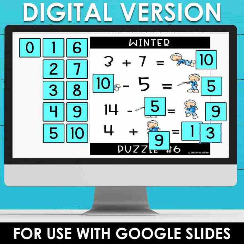 Winter Math Brain Teasers - Image 4
