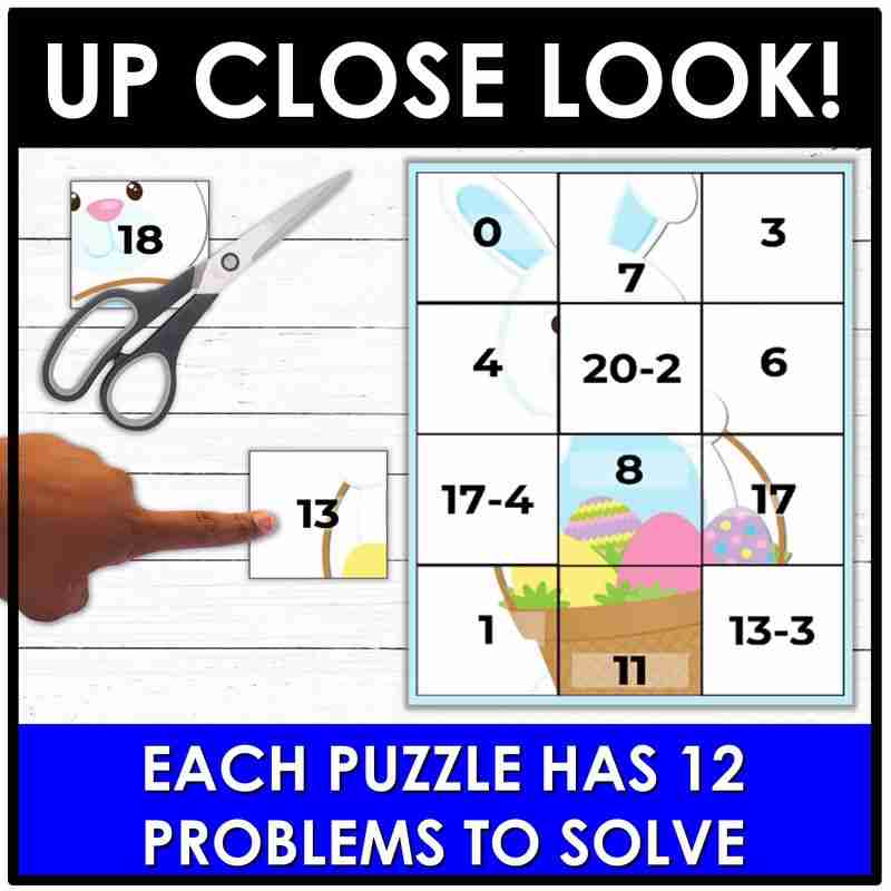 Addition and Subtraction Math Mystery Pictures Bundle - Image 3