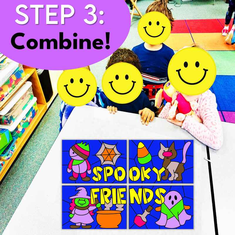 Halloween Math Coloring Activities - Image 4