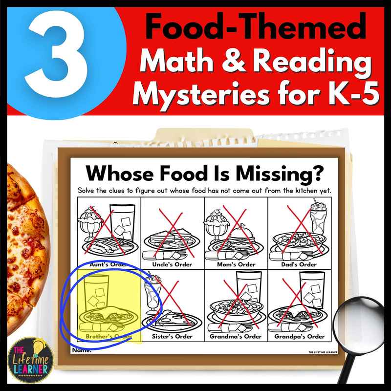 3 food mystery themes your class will love