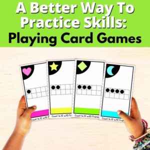 a better way to practice skills: playing card games