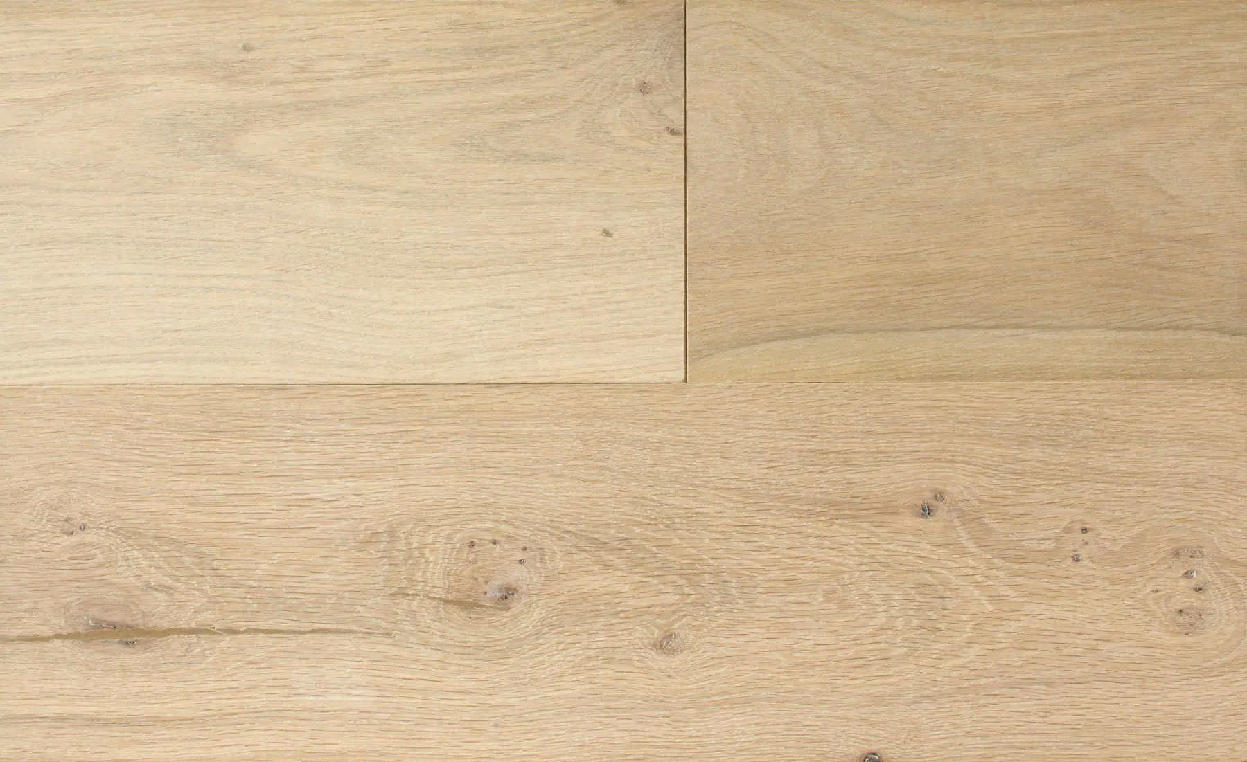 Smooth natural wood flooring showcasing quality craftsmanship and durability.