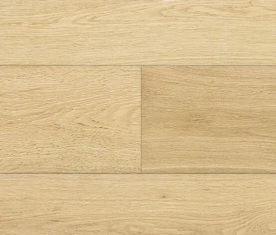 Light oak hardwood flooring with natural wood grain for enhanced home interiors.