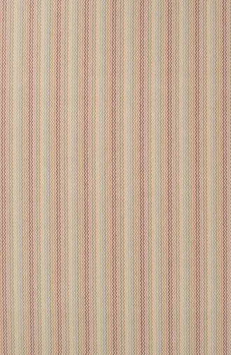 Vibrant striped carpet flooring with multi-color lines in beige, pink, blue, and orange for stylish interior design.