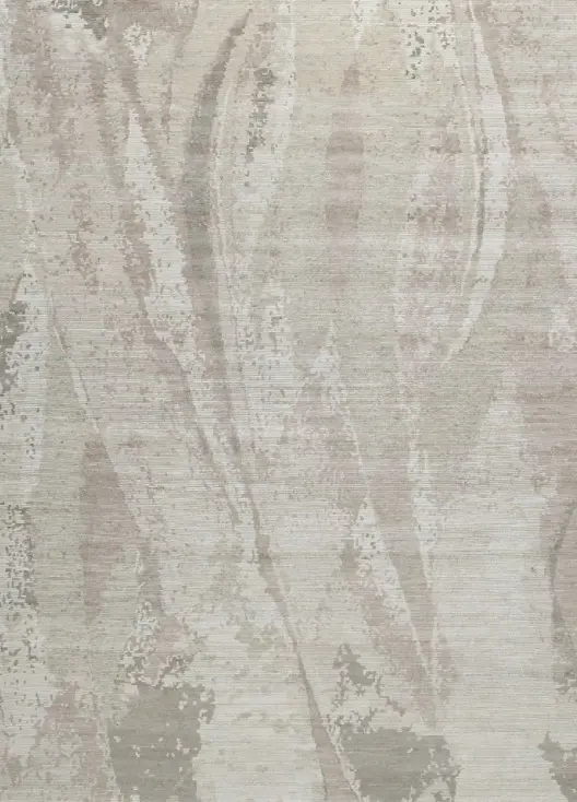 Soft beige and taupe abstract textured area rug for stylish living spaces.