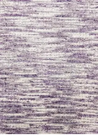 Soft purple and gray textured area rug with modern pattern for stylish home décor.