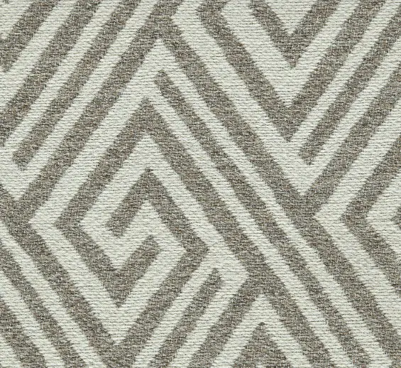 Soft beige and gray geometric area rug with a modern diamond pattern for stylish floor decoration.
