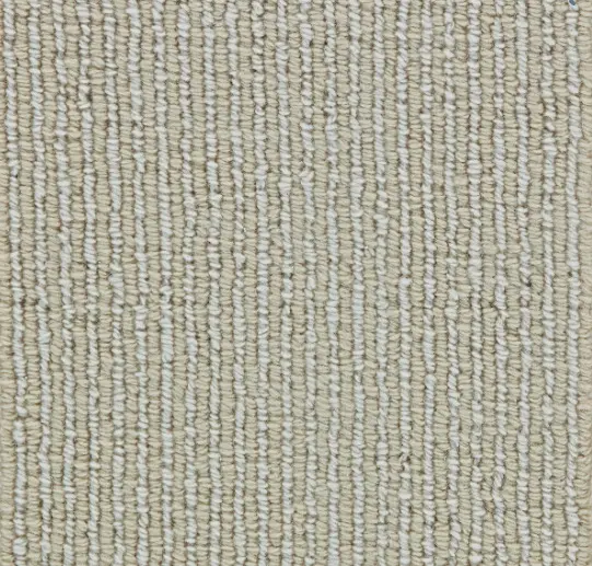 Cream and beige textured carpet with striped pattern from Creative Floors.