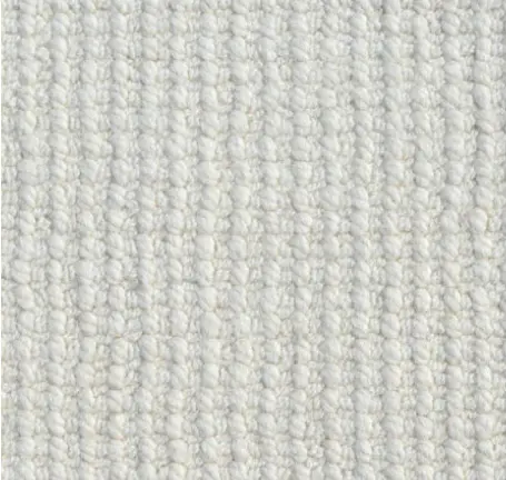 Soft white textured carpet for home or office flooring, high-quality plush flooring solutions.
