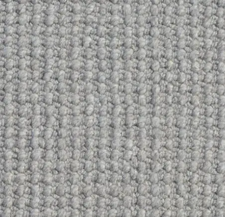 Soft gray textured carpet for commercial and residential flooring installations at Creative Floors.