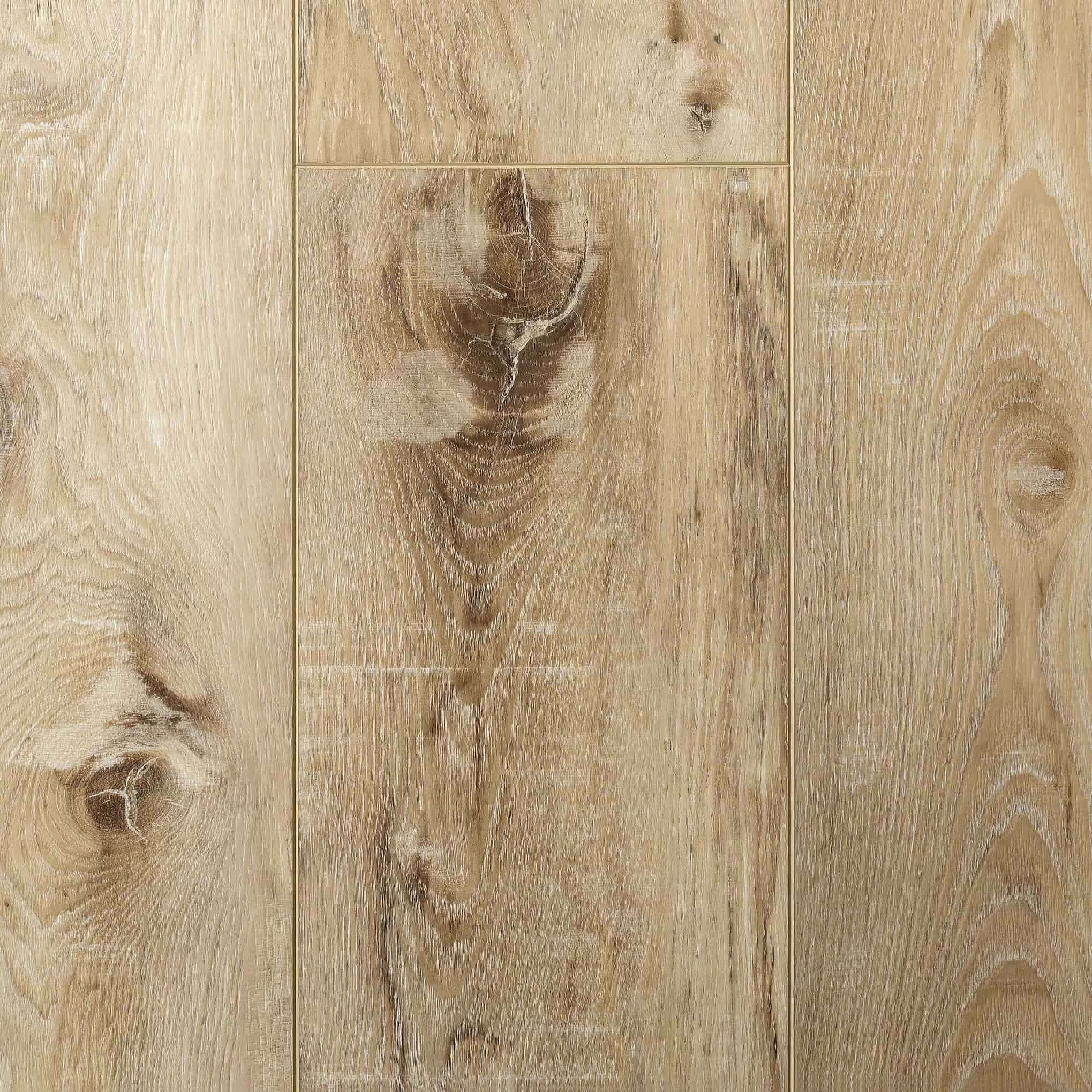 Warm oak wood flooring with natural grain texture for interior design.