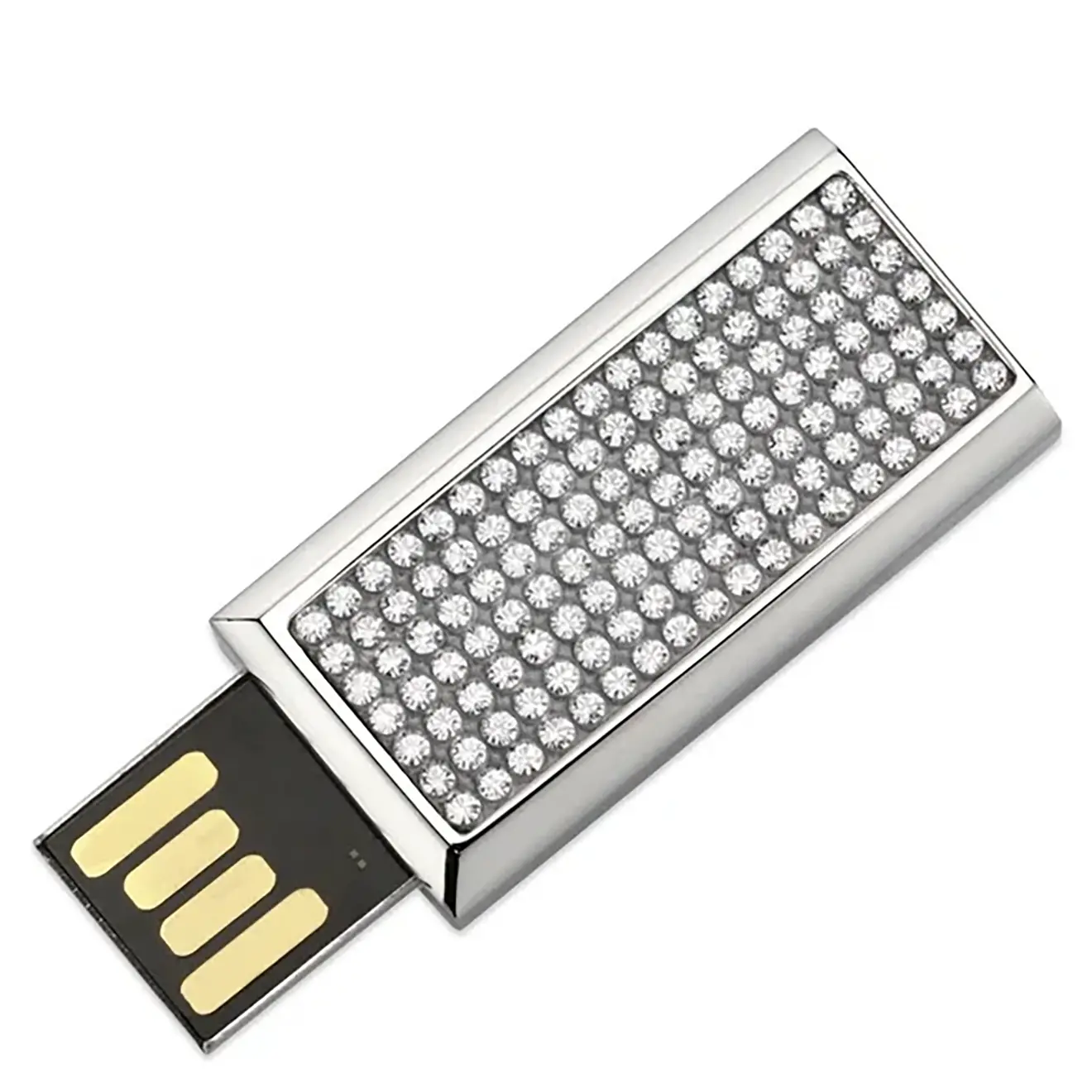 Crystal Studded USB Flash Drives Printing