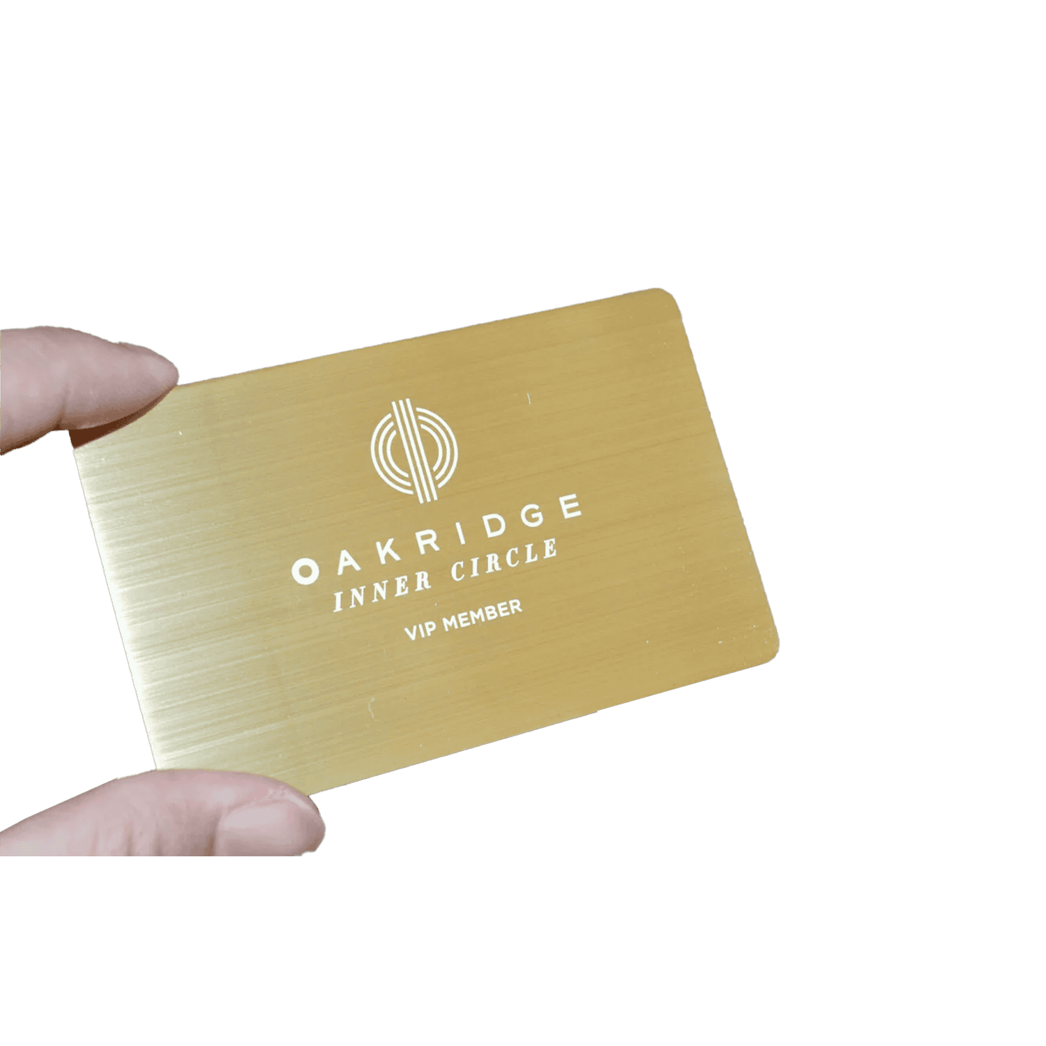 Gold Metal Business Card Printing