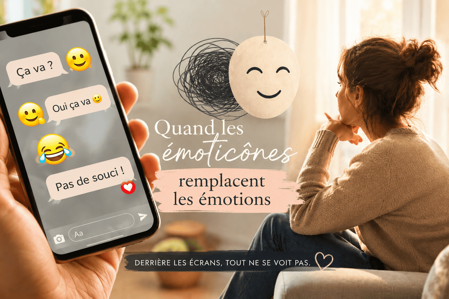 Quand les émoticônes remplacent les émotions