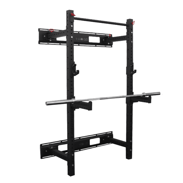سكوات راك جداري قابل للطي - Foldable Squat Rack