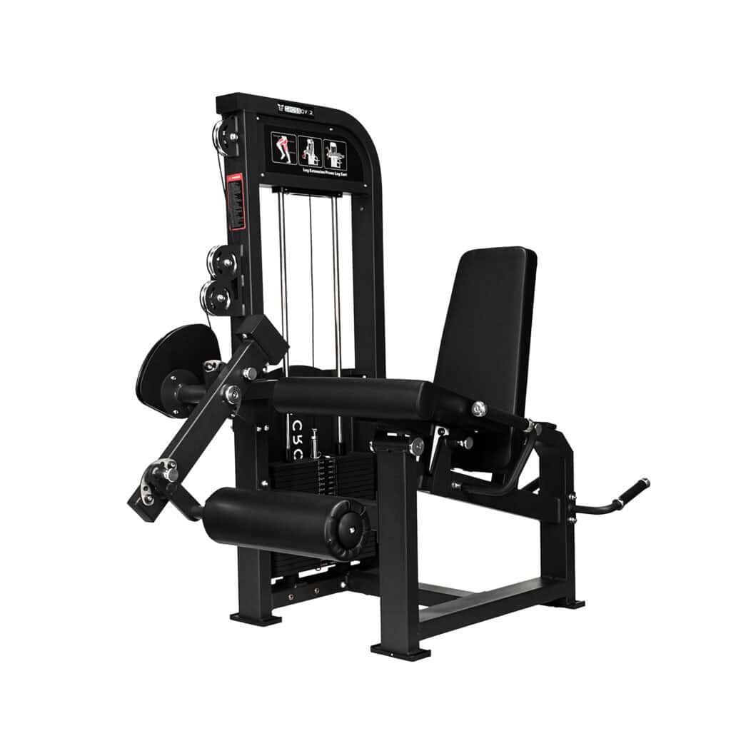 جهاز تمديد وثني الأرجل CROSSOVER CR-5058 بوزن مدمج 100 كجم (Leg Extension & Leg Curl)