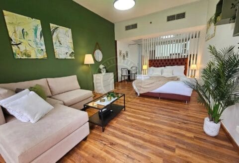 🏢 Fully Furnished Studio Apartment for Rent in Al Marjan Island, Ras Al Khaimah, UAE