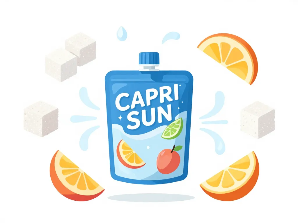 schema composition caprisun ingredients sucre