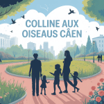 la colline aux oiseaux caen tarif parc urbain fleuri roseraie
