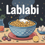 lablabi tunisien bol pois chiches garnitures traditionnelles