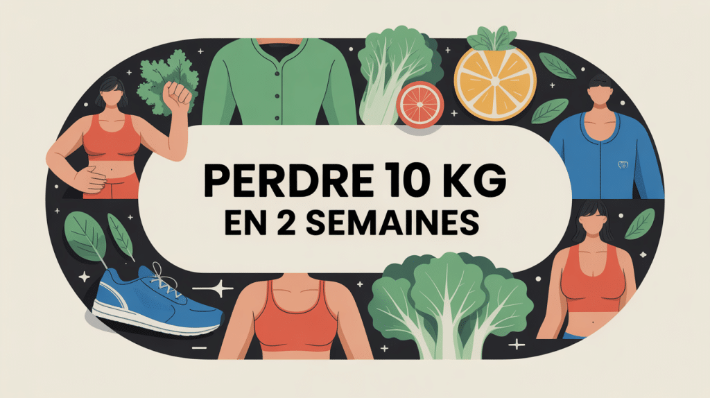 perdre 10 kg en 2 semaines savoirmaigrir.fr illustration parcours transformation
