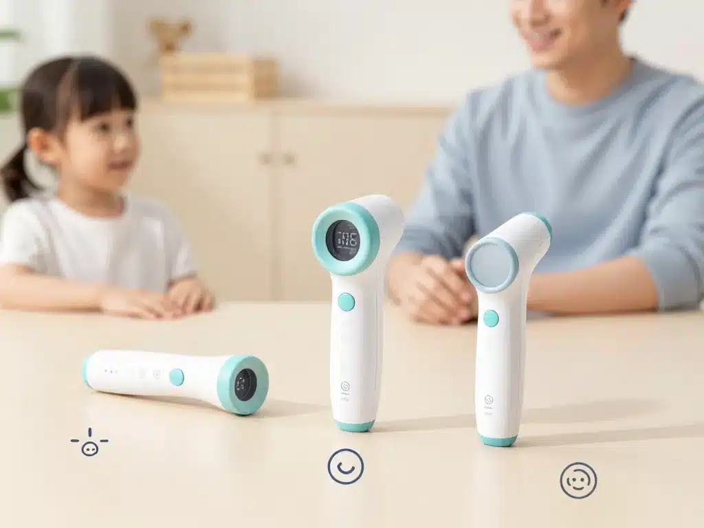 différents modèles thermomètre auriculaire pour famille