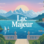 Visiter le lac Majeur illustration lac alpins îles jardins