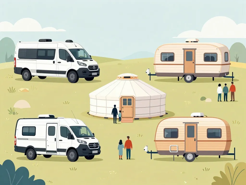 habitat nomades choix tiny house van yourte