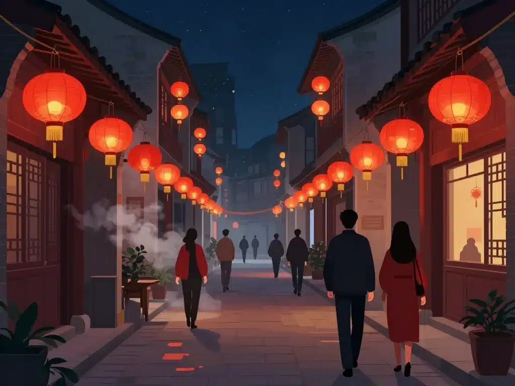 Omoide Yokocho lanternes ambiance nuit Shinjuku