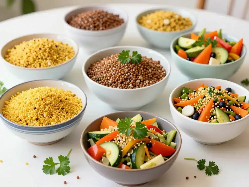 Par quoi remplacer le quinoa image en salade bowls