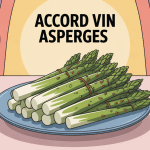 Quel vin avec les asperges assiette vin blanc ambiance raffinée