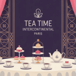 tea time InterContinental Paris sous verrière élégante