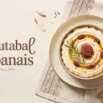 recette caviar d'aubergine libanais moutabal crémeux