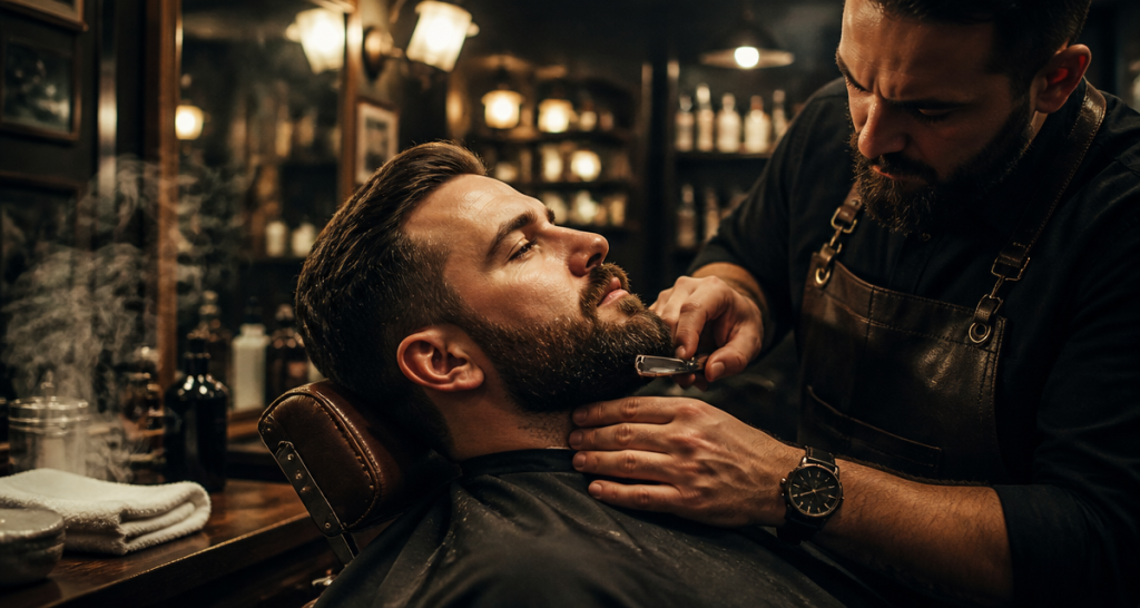 Coiffeur barbier : 3 rituels pour une barbe sculptée et une peau apaisée
