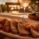 recette thonine provençale assiette terrasse