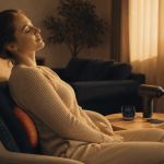 appareil de massage pour le dos utilisé dans un salon