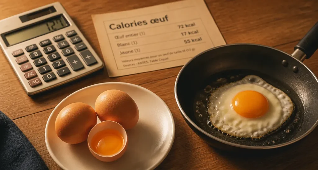 Calories dans les œufs : comment le mode de cuisson modifie votre apport énergétique
