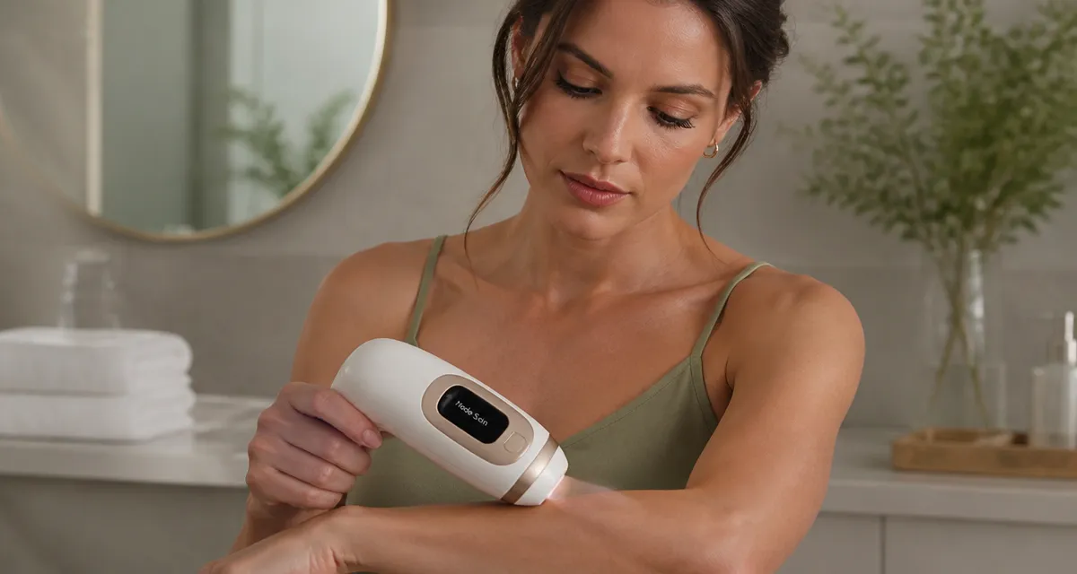 Comparatif épilateur lumière pulsée 60 millions de consommateur femme salle de bain