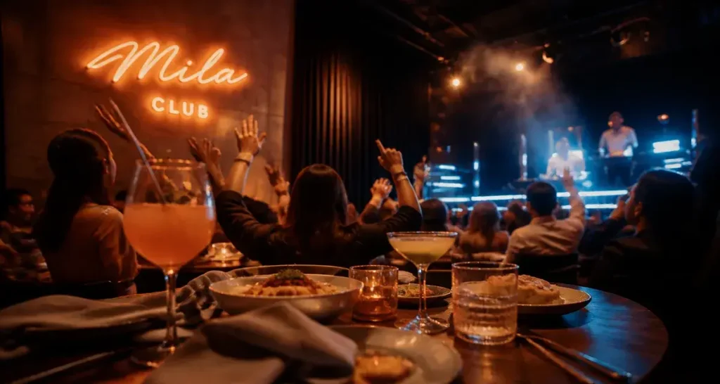 L important restaurant festif à Paris, Mila Club : table italienne et clubbing