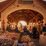 marché couvert du touquet-paris-plage arche pierre étals produits régionaux