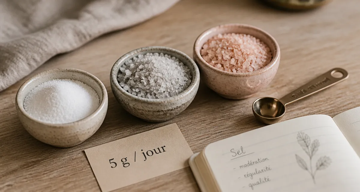 Meilleur sel pour la santé : sel de mer, sel rose, sel de table