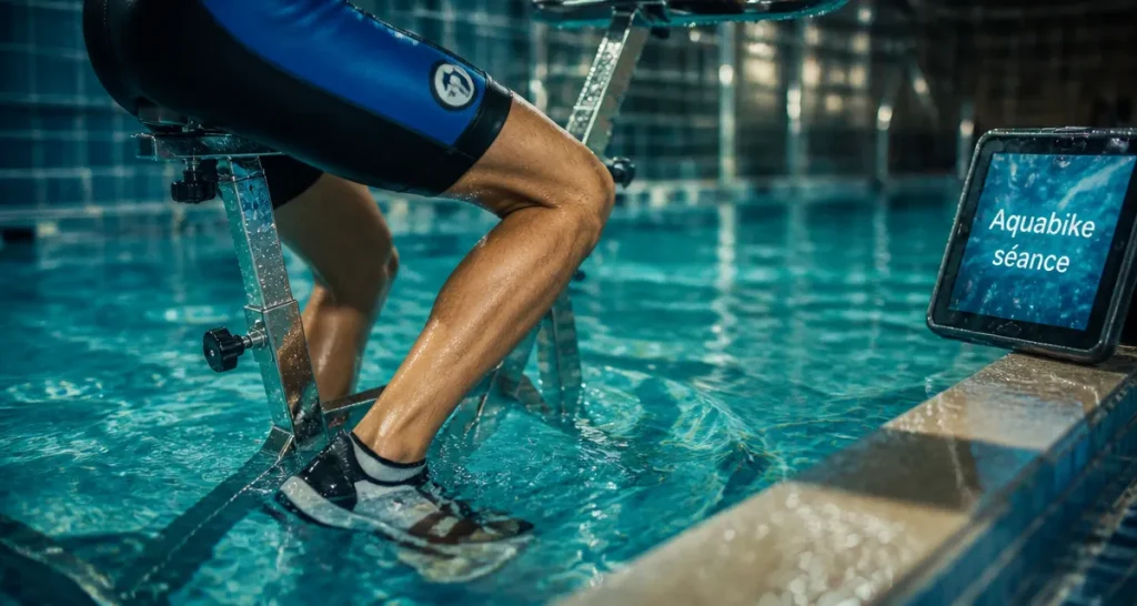 Séance d&rsquo;aquabike : 45 minutes pour sculpter votre corps sans risque