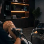 Shockwave therapy sur genou en kinésithérapie pour tendinite chronique