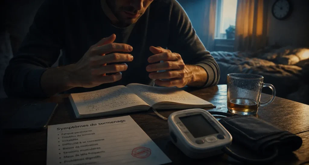 Surmenage symptôme : signes physiques et psychiques avant le burn-out